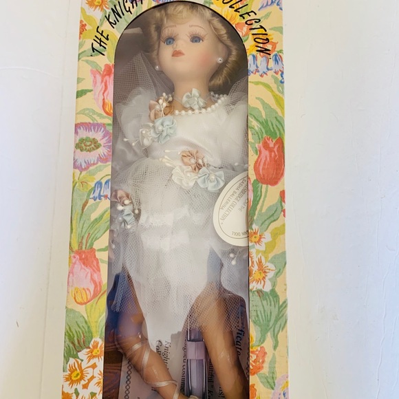 Collectible 16” Porcelain Doll Ballet Dancer Tutus - Picture 2 of 10